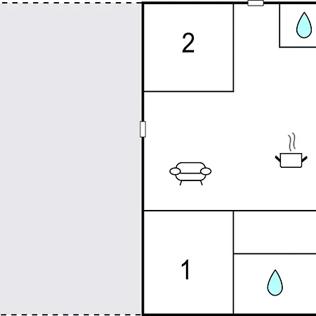 Ferienhaus Two-bedroom In Pandrup Pandrup